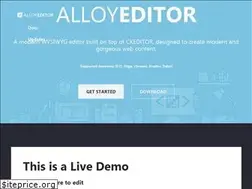 Sites similar to alloyeditor.com