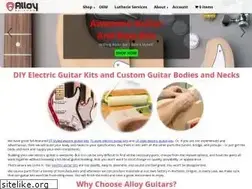 Sites similar to alloyguitars.com