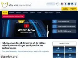 Sites similar to alloywire.fr