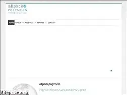 Sites similar to allpackpolymers.com