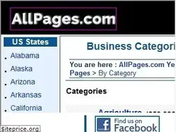 Sites similar to allpages.com