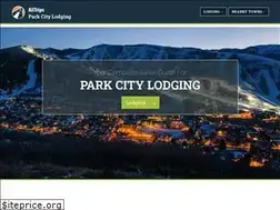 Sites similar to allparkcitylodging.com