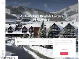 Sites similar to allparkcityrentals.com