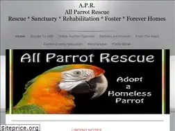 Sites similar to allparrotrescue.com