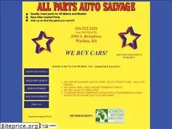 Sites similar to allpartsks.com