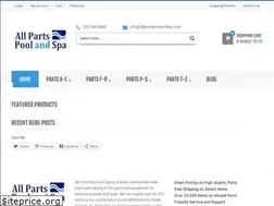 Sites similar to allpartspoolandspa.com