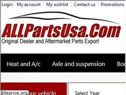Sites similar to allpartsusa.com