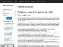 Sites similar to allpartybus.com