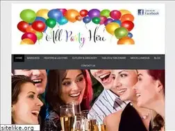 Sites similar to allpartyhire.com.au