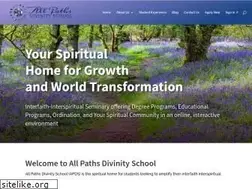 Sites similar to allpathsdivinityschool.org