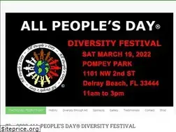 Sites similar to allpeoplesday.org