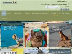 Sites similar to allpetcare.com