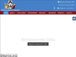 Sites similar to allpetsanimalhospitalames.com