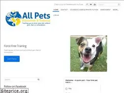 Sites similar to allpetseducationandtraining.com.au