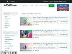 Sites similar to allpetshops.com
