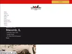 Sites similar to allpetsmacomb.com