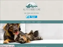 Sites similar to allpetsmobileclinic.com
