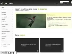 Sites similar to allpoconos.com