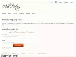 Sites similar to allpoetry.com