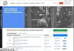 Sites similar to allpowerlifting.com