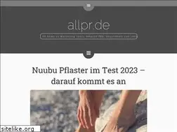 Sites similar to allpr.de