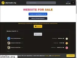 Sites similar to allpresale.org