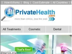 Sites similar to allprivatehealth.com