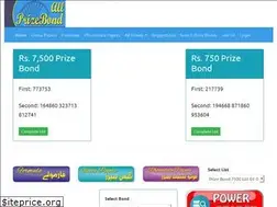 Sites similar to allprizebond.pk