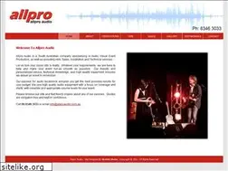 Sites similar to allproaudio.com.au