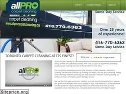 Sites similar to allprocarpetcleaning.ca