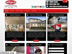 Sites similar to allprocleaning.com.au