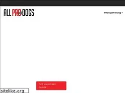Sites similar to allprodogs.com