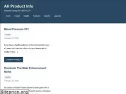 Sites similar to allproductinfo.com
