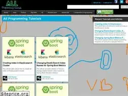 Sites similar to allprogrammingtutorials.com