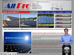 Sites similar to allprosolarpanelcleaning.com