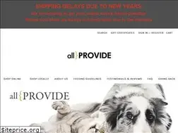 Sites similar to allprovide.com