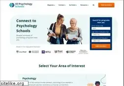 Sites similar to allpsychologyschools.com