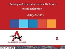 Sites similar to allpurposecleanup.com