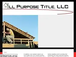 Sites similar to allpurposetitle.com
