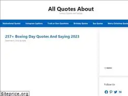 Sites similar to allquotesabout.com