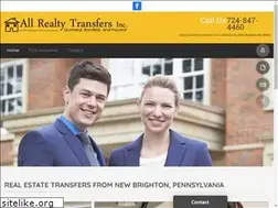 Sites similar to allrealtytransfers.com