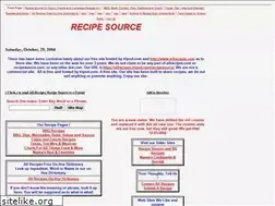 Sites similar to allrecipes.tripod.com