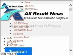 Sites similar to allresultnews.com