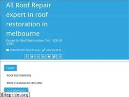 Sites similar to allroofrepair.com.au