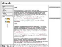 Sites similar to allroy.de