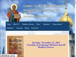 Sites similar to allrussiansaintsburlingame.org