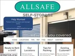 Sites similar to allsafeselfstorage.com