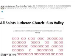 Sites similar to allsaints-sunvalley.org