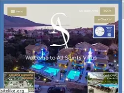 Sites similar to allsaints-villas.gr