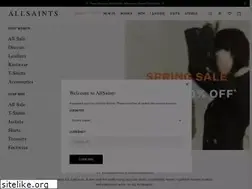 Sites similar to allsaints.eu